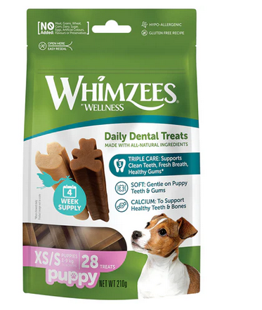Whimzees Puppy Value Bag Small Or Extra Small